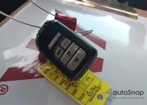 2016 Honda Civic Ex из США, поврежденный, VIN 2HGFC2F86GH504280